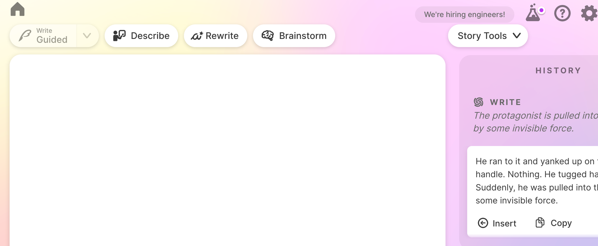 Thoughts on Another AI Writing Tool: Sudowrite